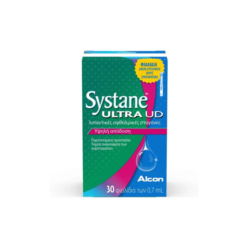 Alcon Systane Ultra Οφθαλμικές Σταγόνες για Ξηροφθαλμία 30 x 0.7 ml