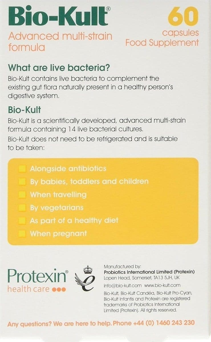 Protexin Bio-Kult Advanced Multi-Strain Formula 60 κάψουλες - Image 3
