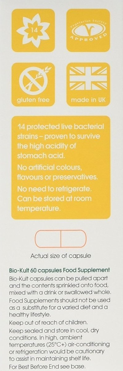 Protexin Bio-Kult Advanced Multi-Strain Formula 60 κάψουλες - Image 2