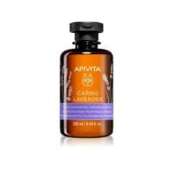 Apivita-Caring-Lavender-Apalo-Afroloutro-Gia-Euasthites-Epidermides-250-ml-5201279074555