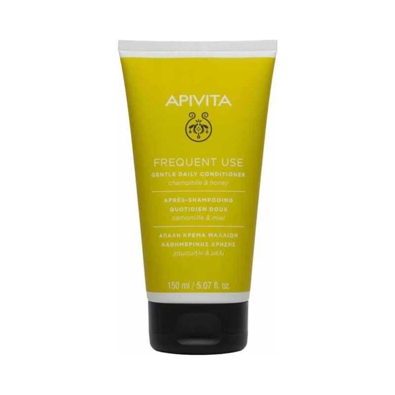 Apivita-Gentle-Daily-Coditioner-For-All-Hair-Types-Chamomile-&-Honey-150-ml-5201279071721