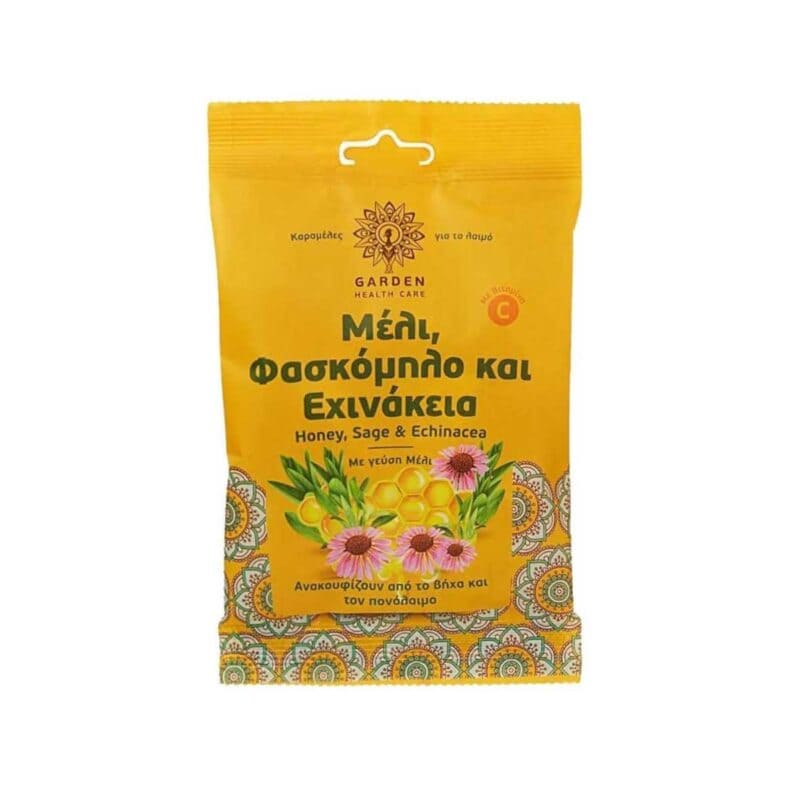 Garden-Karameles-gia-to-Laimo-Meli-Faskamhlo-&-Exinakeia-60gr-5205962004188