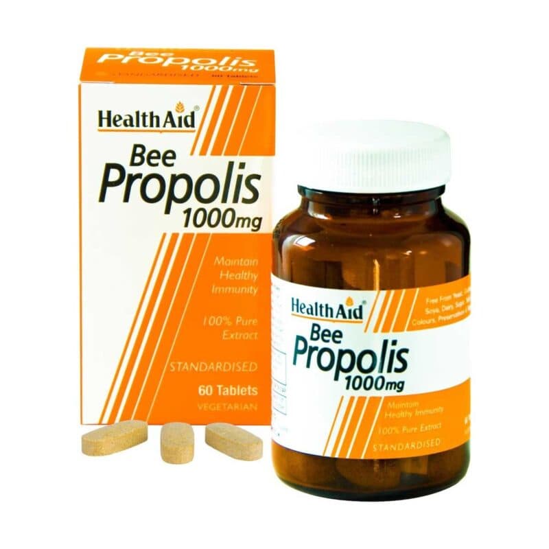 Health-Aid-Bee-Propolis-1000-mg-60-tampletes-5019781021208