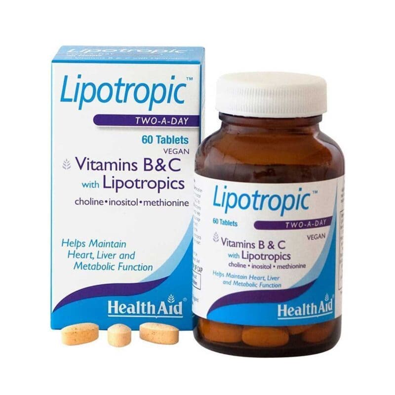Health-Aid-Lipotropic-with-Vitamins-B-&-C-60-tampletes-5019781022045