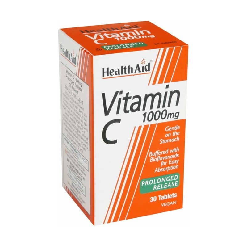 Health-Aid-Vitamin-C-1000-mg-Bradeias-Apodesmeushs-30-tampletes-5019781011209