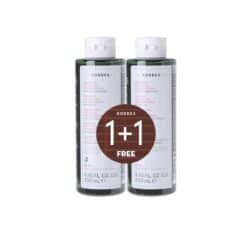 Korres-Sampouan-me-Kystinh-&-Glykoprwteines-kata-ths-Gynaikeias-Trixoptwshs-1+1-Dwro-2-x-250-ml-5203069051401