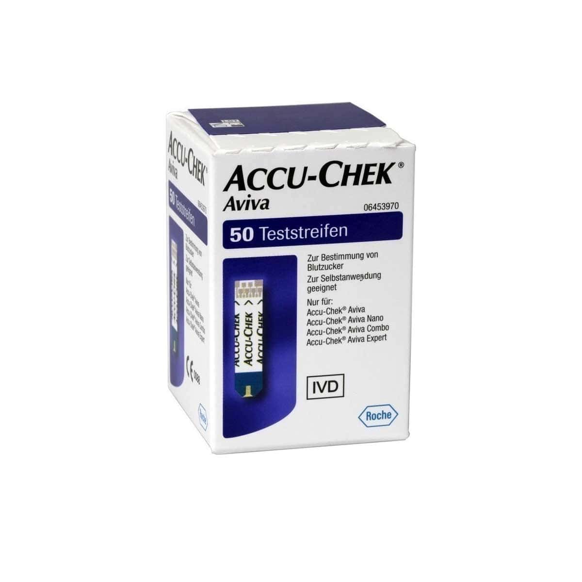 Aviva Plus Roche Roche Accu-Chek Aviva Ταινίες Μέτρησης Σακχάρου 50 τμχ - Medipharmacy ...