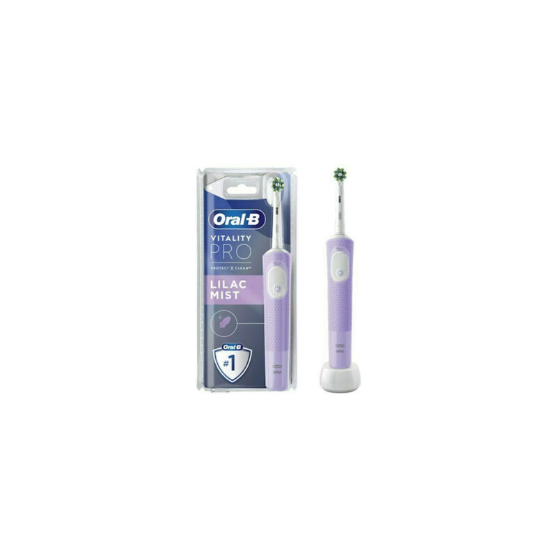 Oral-B Vitality Pro Protect X Clean Ηλεκτρική Οδοντόβουρτσα Lilac