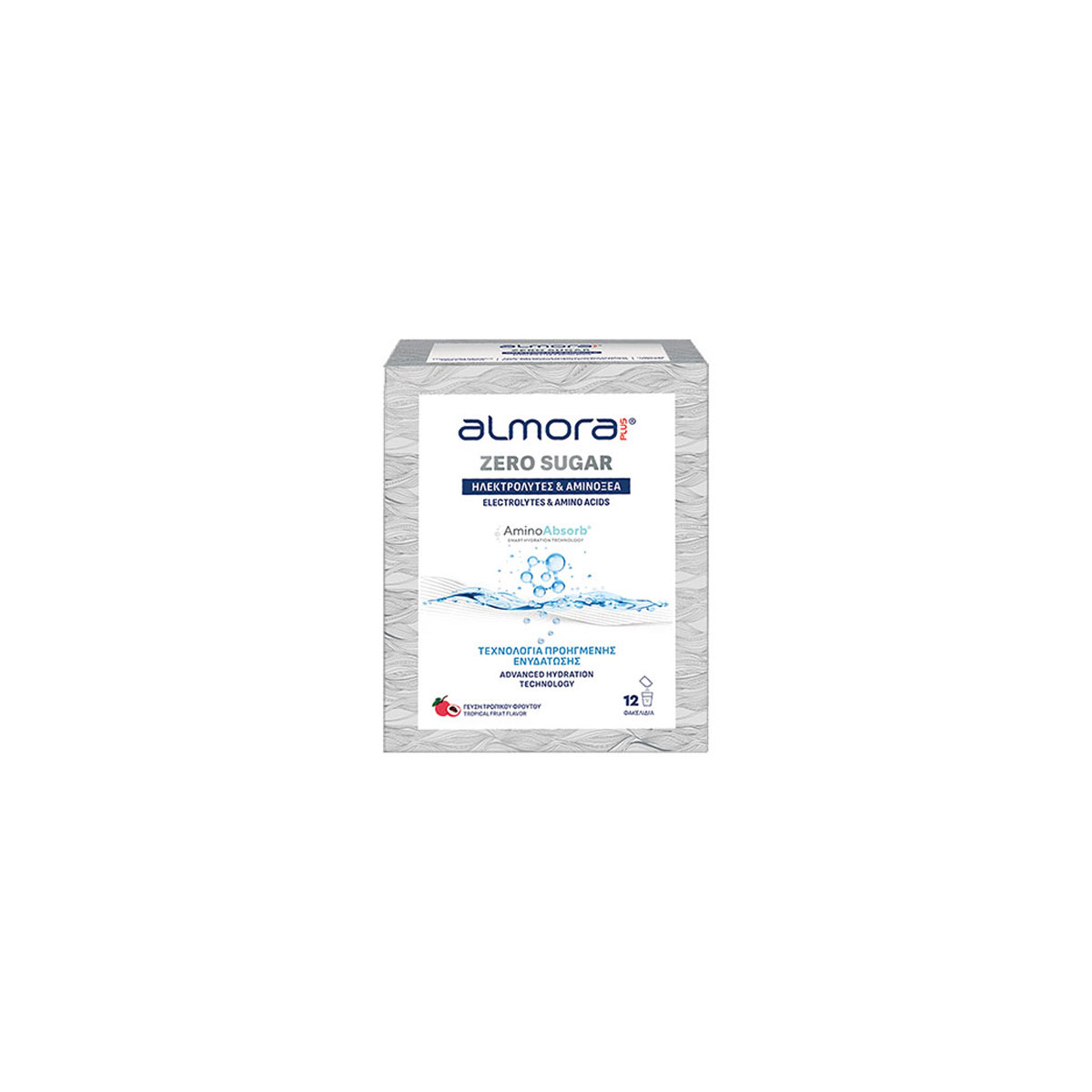 Elpen Almora Plus Zero Sugar Ηλεκτρούτες και Αμινοξέα 12 sach